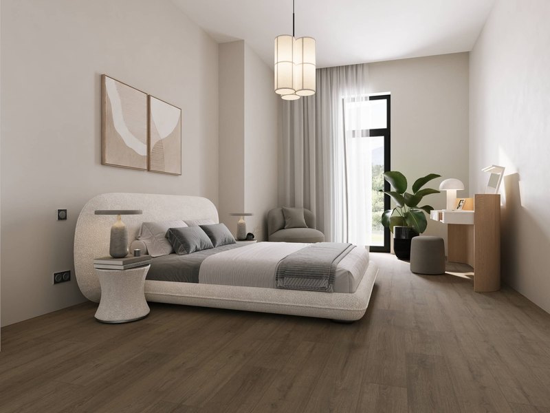 Ламинат EVERSENSE EL2190 Дуб Турин в интерьере